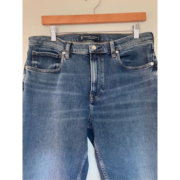EVERLANE Medium Washed Uniform Relaxed Straight Fit Size 32x30 - Picture 3 of 12